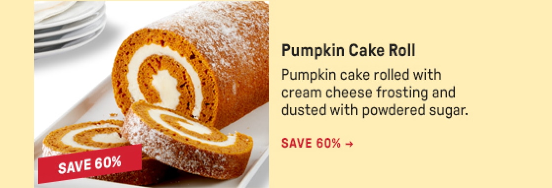 Pumpkin Cake Roll